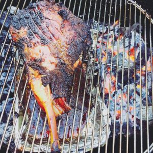 BBQ Leg of Lamb