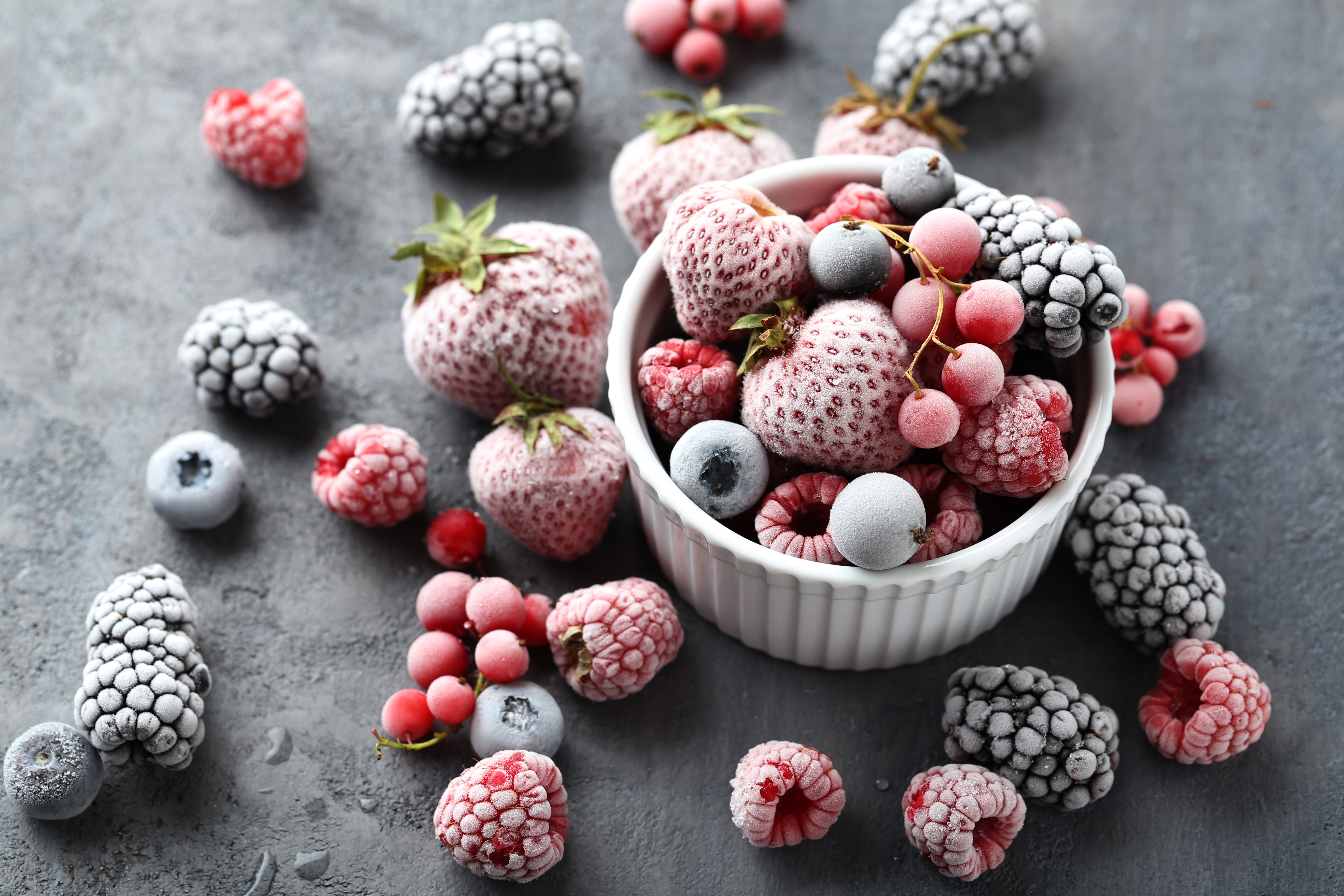 frozen fruits